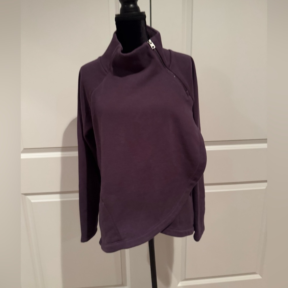 Athleta Cozy Karma Asym Pullover